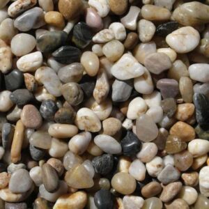 Nature made river pebbles